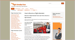 Desktop Screenshot of flightattendantfacts.com